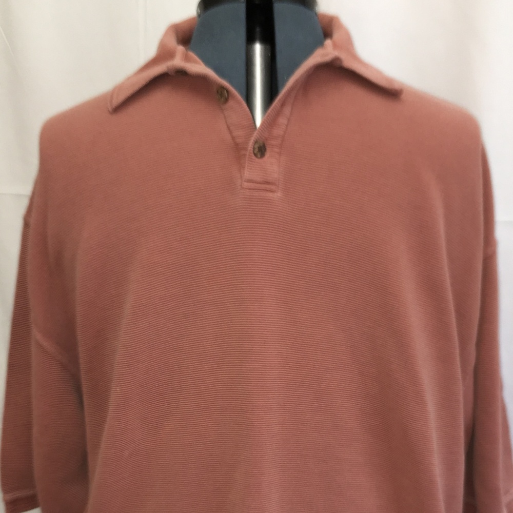 Red/Mauve Men's 3X Joseph & Feiss Polo